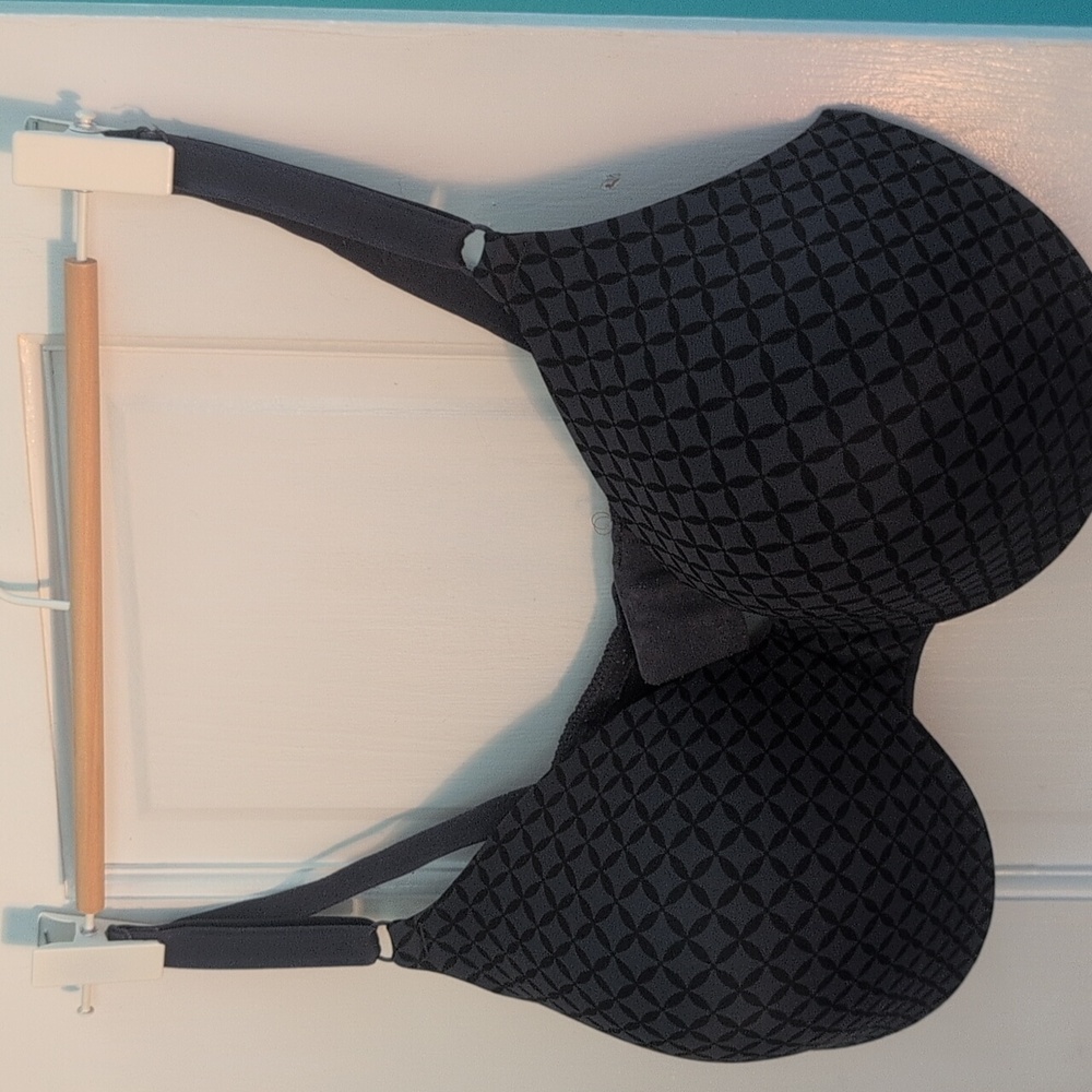 Warners Elegant Black Patterned Women's Bra